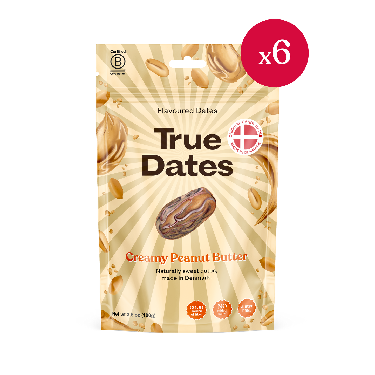 True Dates™ Creamy Peanut Butter Candy Dates™