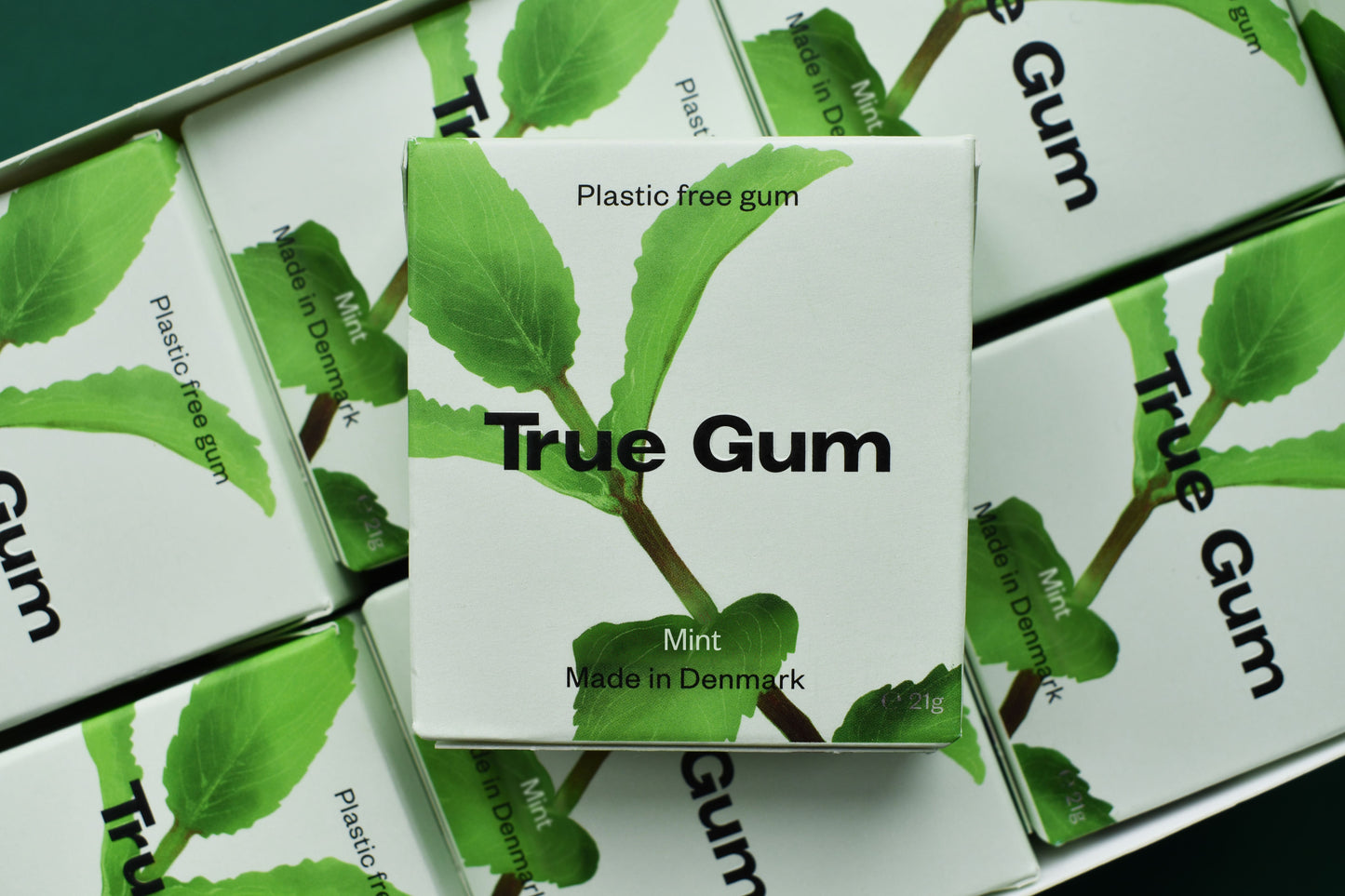 True Co. Plastic Free Chewing Gum - 6 pack