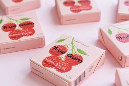 True Gum® Raspberry and Vanilla