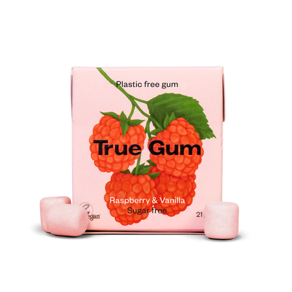 True Gum® Raspberry and Vanilla