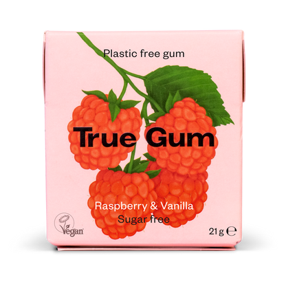 True Gum® Raspberry and Vanilla