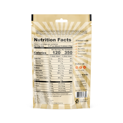 True Dates™ Creamy Peanut Butter Candy Dates™