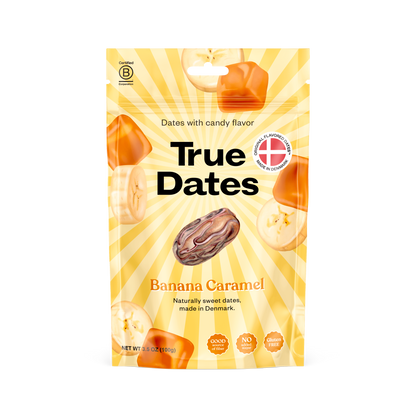 True Dates Banana Caramel front package