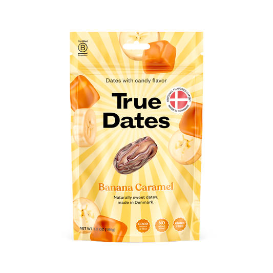 True Dates Banana Caramel front package