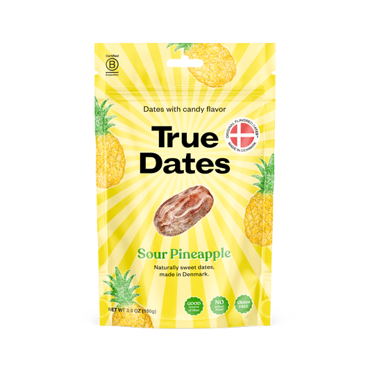 True Dates Sour Pineapple front package