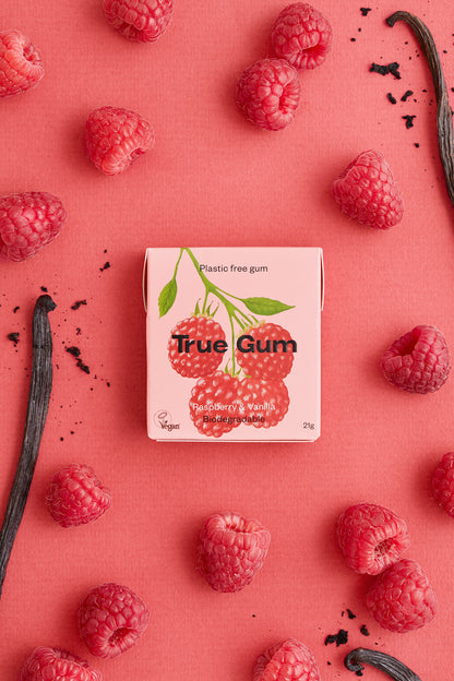 True Gum® Raspberry and Vanilla