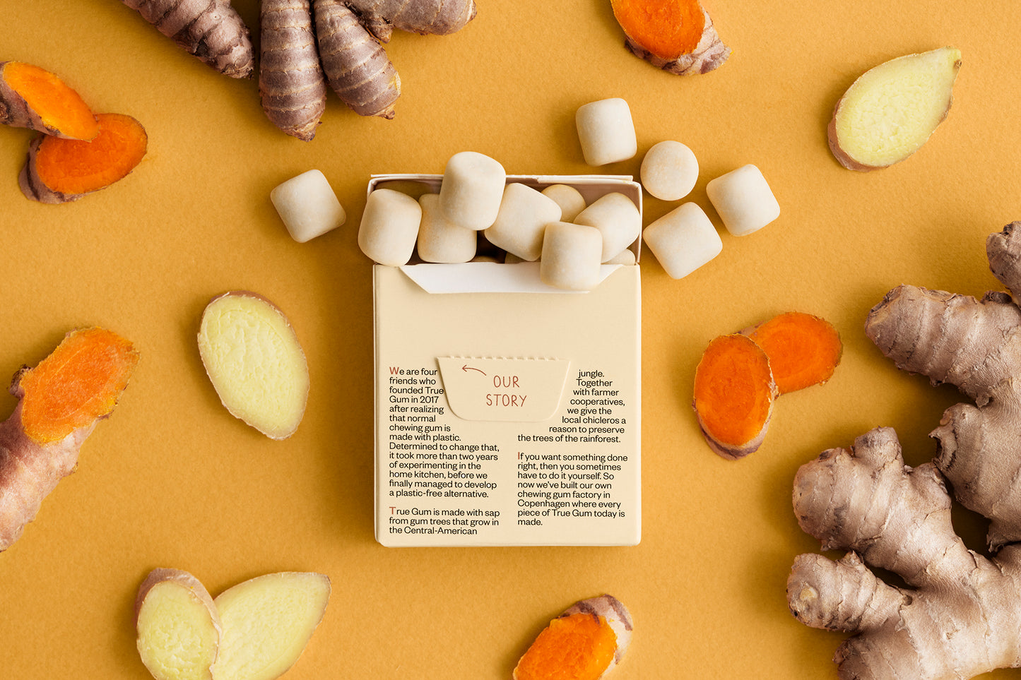 True Gum® Ginger Turmeric